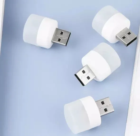Llambë me USB MY-07, e bardhë - 3