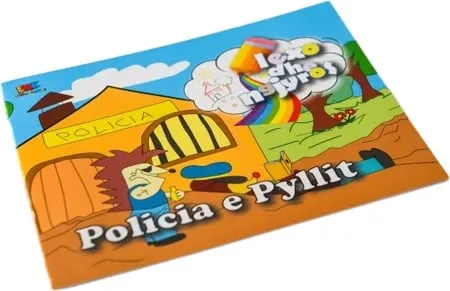 Libër për ngjyrosje 'Policia e Pyllit' LNP2 - 1