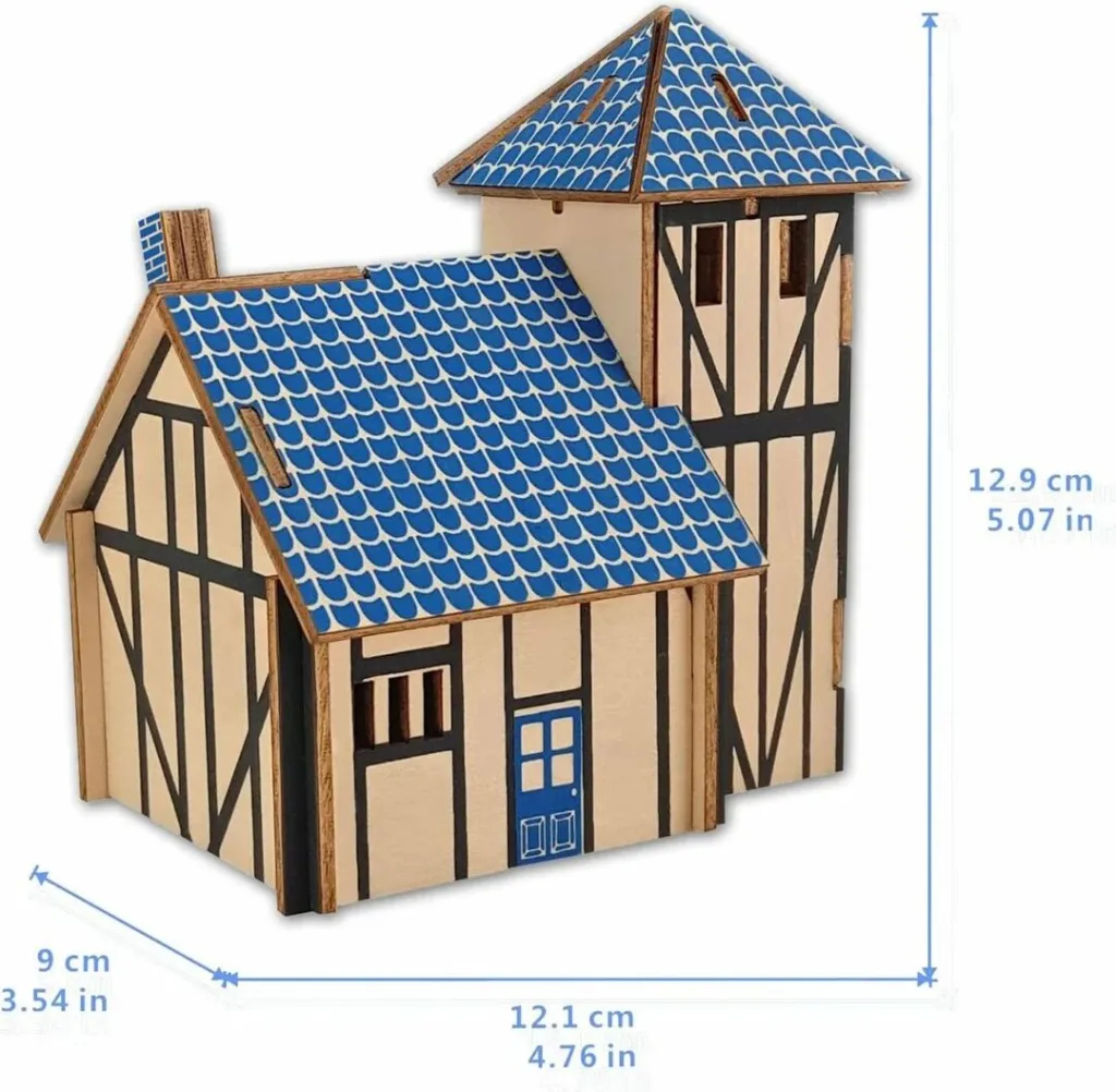 Puzzle druri Farm House3D, PDFH 18 pjesë - 3