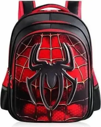 Çantë shpine për fëmijë me dizajn-Spider-Man
