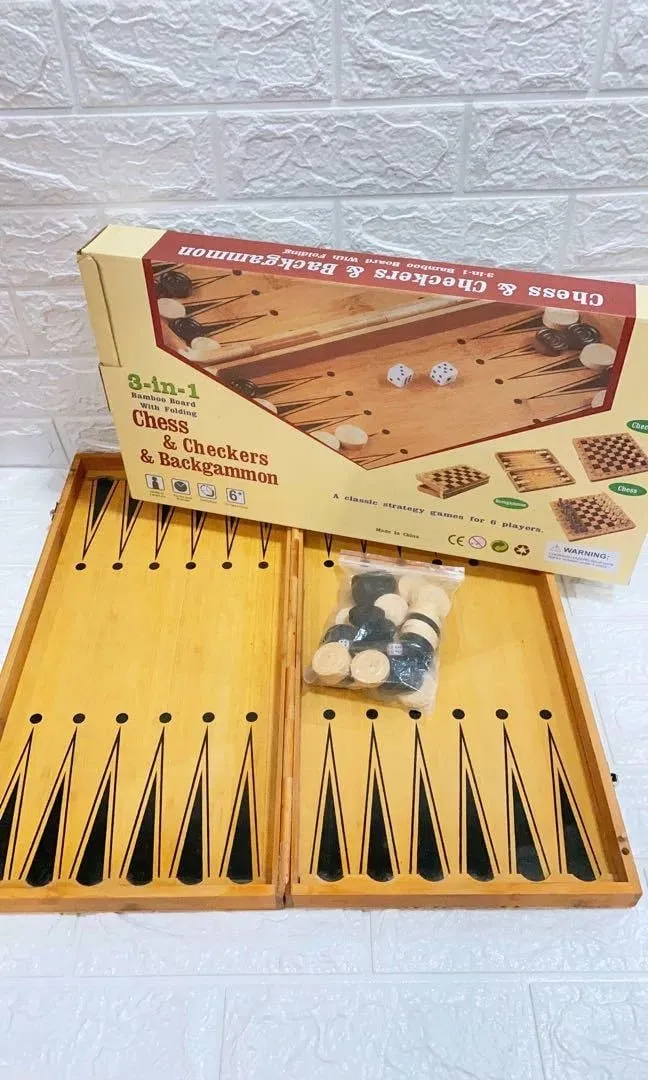 Shah dhe backgammon druri 47x24 cm - 5