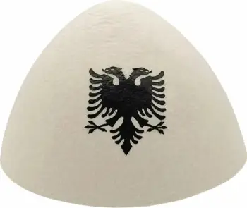 Plis me shqiponjë PLS, i bardhë