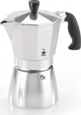 Makinë kafeje GEFU, 300 ml, e argjendtë