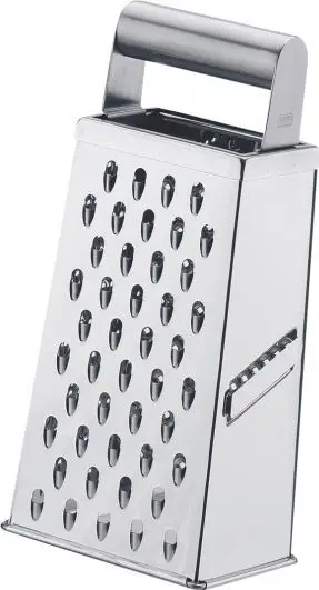Render 4-anëshe GEFU, 11 x 8.5 x 24 cm, e argjendtë