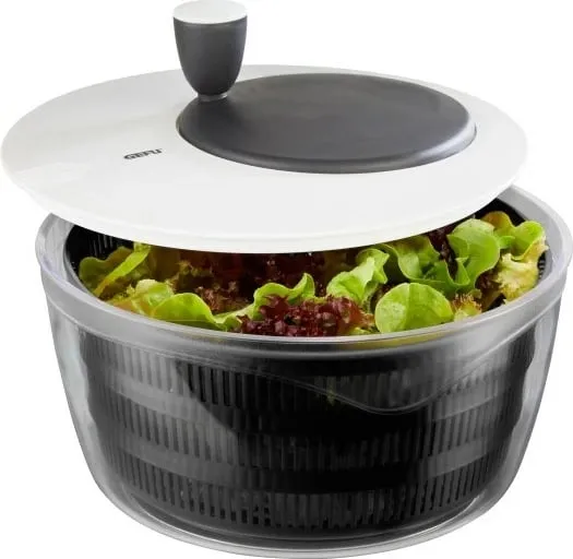 Tharëse sallate Gefu Rotare, 3 l, plastike, e bardhë - 2
