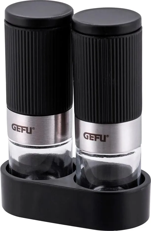 Set kripë dhe piper GEFU Tusome, 2 copë, Transparent - 4