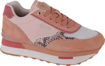 Atlete femrash Big Star Shoes W LL274366, model i ulët, rozë