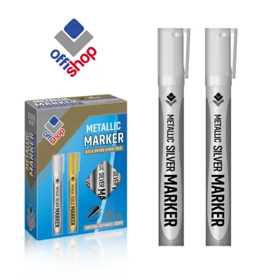 Osh Marker Metalik Silver Of098 - 1