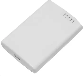 Ruter MikroTik RB750P-PBR2, i bardhë