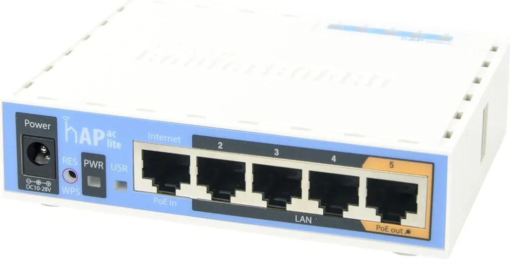Router Wireless Mikrotik RouterBOARD, i bardhë - 1