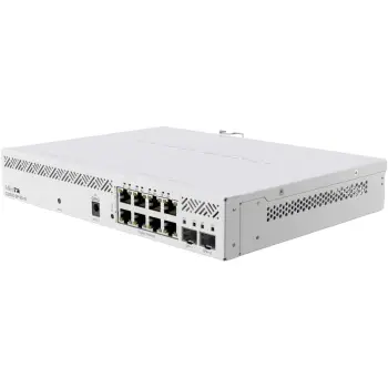 Switch MikroTik CSS610-8P-2S+IN, Managed, Gigabit Ethernet, PoE, Montim në rack