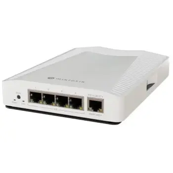 Switch MikroTik CRS304-4XG-IN, 10G Ethernet, PoE, Bardhë