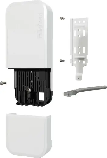 Router MikroTik wAP ax, Wi-Fi 6, Dual-band, 3 porta Gigabit, i bardhë