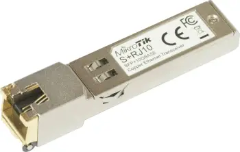 Moduli i Rrjetit MikroTik S+RJ10, Shpejtësi Transmetimi 10Gbps