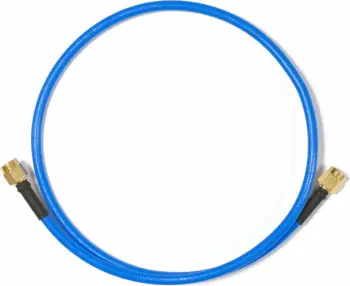 Kabllo koaksial Mikrotik Flex-guide, 0.5m, RPSMA, blu