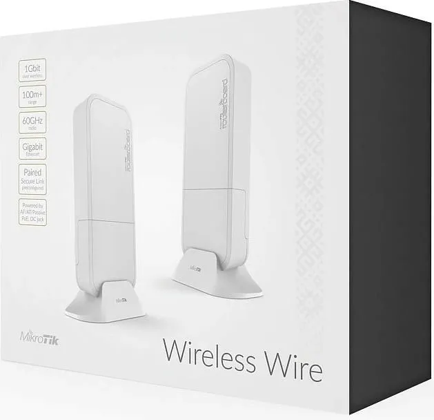 Wireless Wire MikroTik RBWAPG-60ADKIT, 1000 Mbit/s, e bardhë - 3