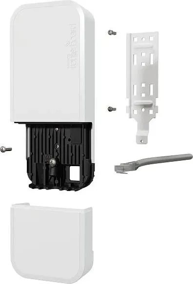 Router MikroTik wAP ac 867 Mbit/s, PoE, Bardhë - 3