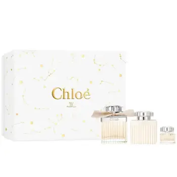 Set Chloé- Eau de Parfum 75 ml + Eau de Parfum 5 ml + losion trupi 100 m