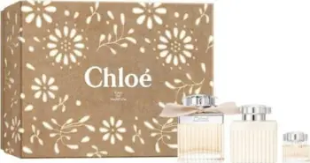 Set parfum Chloe Eau de Parfum, 75ml, losion trupi 100ml, miniature 5ml