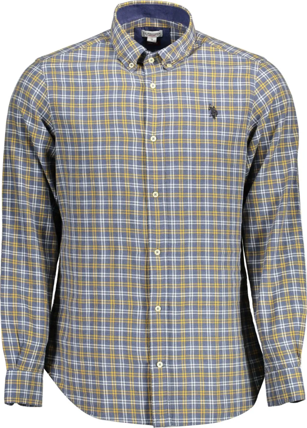 Këmishë U.S. POLO long sleeve meshkuj, blu - 1