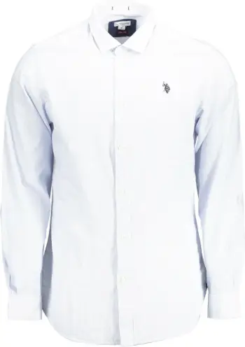 Këmishë për meshkuj U.S. POLO, light blue
