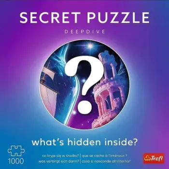 Puzzle Trefl Secret Puzzle Deepdive, 1000 pjesë, Premium Plus, shumëngjyrësh