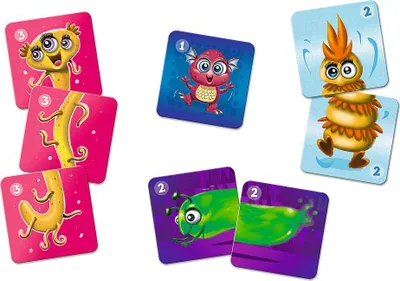 Lojë memorie Trefl Memos Classic Plus Charming Monsters, 3+ - 1