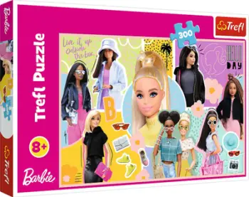 Puzzle Trefl Your Favorite Barbie, 300 pjesë, 60x40cm, shumëngjyrësh