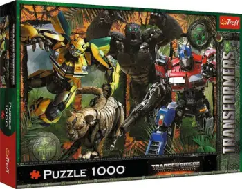 Puzzle Trefl Transformers Rise of the Beasts, 1000 pjesë, shumëngjyrësh