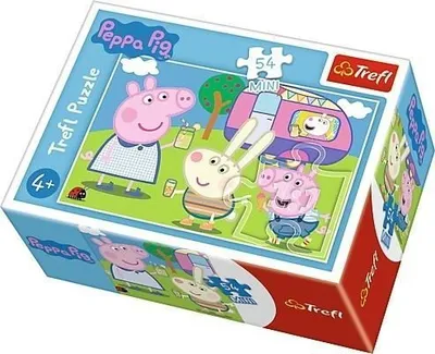 Lojë enigmë Trefl Puzzle Happy Peppa Pig Day ? - 1