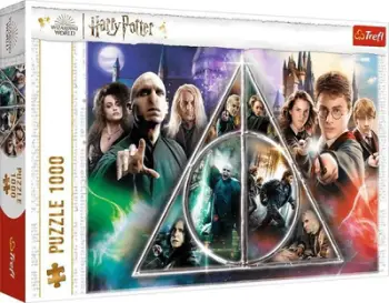 Puzzle Trefl Deathly Hallows, 1000 pjesë, me figurë Harry Potter