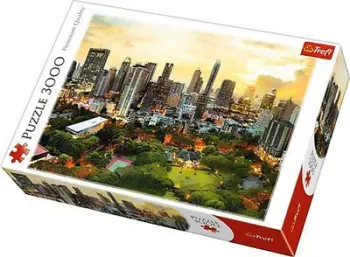 Puzzle Trefl Sunset in Bangkok, 3000 pjesë, 116 x 85 cm, shumëngjyrësh