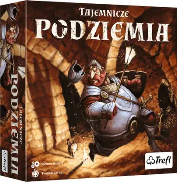 Lojë me tabela Trefl Mysterious Dungeons, familjare, deri 4 lojtarë, shumëngjyrëshe