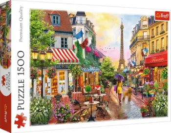 Puzzle Trefl Charm of Paris, 12+ vjeç, 1500 pjesëza