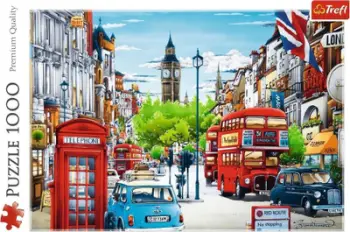 Puzzle Trefl Rruga e Londrës, 1000 copë
