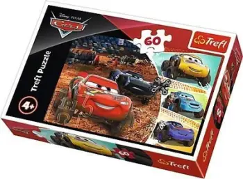 Puzzle Trefl: Lightning McQueen, 60 elemente