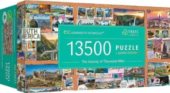 Puzzle Trefl Prime The Journey of Thousand Miles, 13500 pjesë, shumëngjyrësh