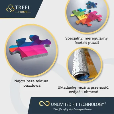 Puzzle Trefl Waiting for the Tide, 1500 copa, Unlimited Fit Technology, shumëngjyrësh - 4
