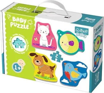 Puzzle për fëmijë Trefl, 8 elemente, shumëngjyrësh