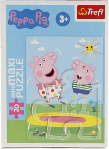 Puzzle Trefl MiniMaxi Carefree Day, 20 copë, shumëngjyrëshe