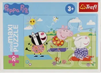 Puzzle Trefl MiniMaxi Carefree Day, 20 pjesë, për fëmijë