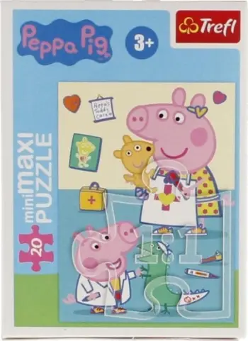 Puzzle Trefl miniMaxi, 20 copa, Carefree Day, shumëngjyrësh