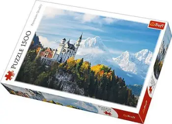 Puzzle Trefl Bavarian Alps, 1500 pjesë, shumëngjyrësh