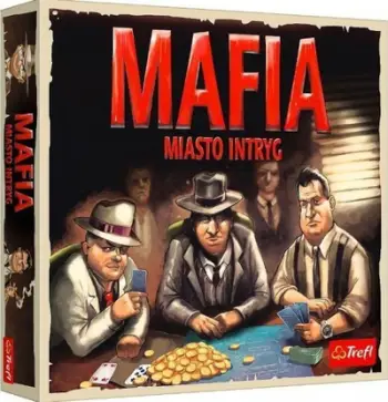 Loja shoqërore Trefl Mafia City of Intrigue, 9+ vjeç, për grupe, shumëngjyrëshe