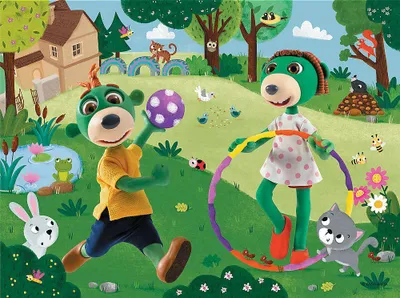 Puzzle Trefl Active Day, 30 pjesë, multikolor - 2