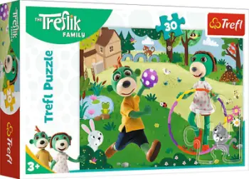 Puzzle Trefl Active Day, 30 pjesë, multikolor