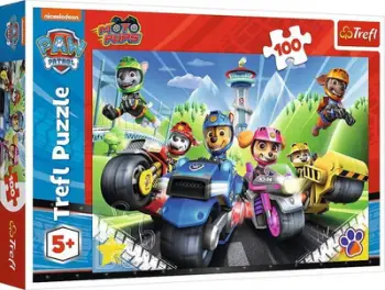 Puzzle Paw Patrol Trefl, 100 pjesë