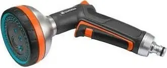 Kokë spërkatëse Gardena Premium Multi-Purpose (18317-20), e zezë/portokalli