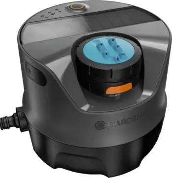 Sprinkler rrethor Gardena AquaPrecise, i zi/gjelbër
