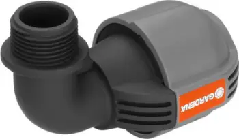 Lidhëse Gardena, L me sistem Sprinkler, 25mm x 3/4" M